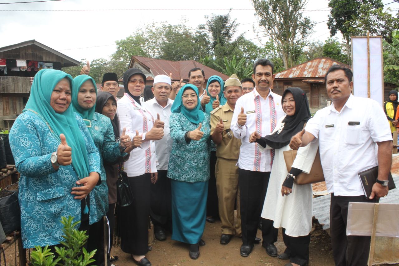 Ketua TP PKK Tapsel Sosialisasi Kegiatan "Hatinya PKK"